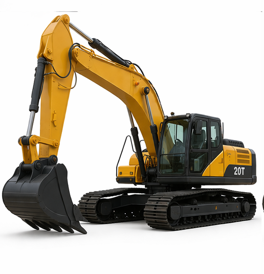 Large excavator 20 ton for rent